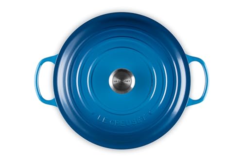 Le Creuset Enameled Cast Iron Signature Round Dutch Oven, 9 qt., Marseille