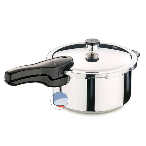 Presto 01341 4-Quart Stainless Steel Pressure Cooker