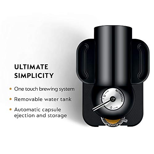 Nespresso Vertuo Coffee and Espresso Maker by Breville, Black