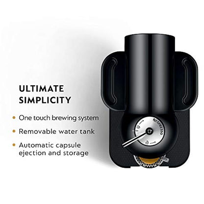 Nespresso Vertuo Coffee and Espresso Maker by Breville, Black