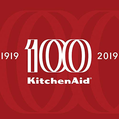 KitchenAid KHB1231QHSD 100 Year Limited Edition Queen of Hearts Corded Hand Blender, 3 Speed, Passion Red