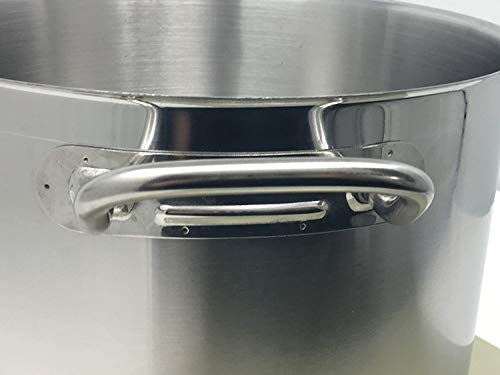 20 Qt Stainless Steel Stock Pot w/Cover