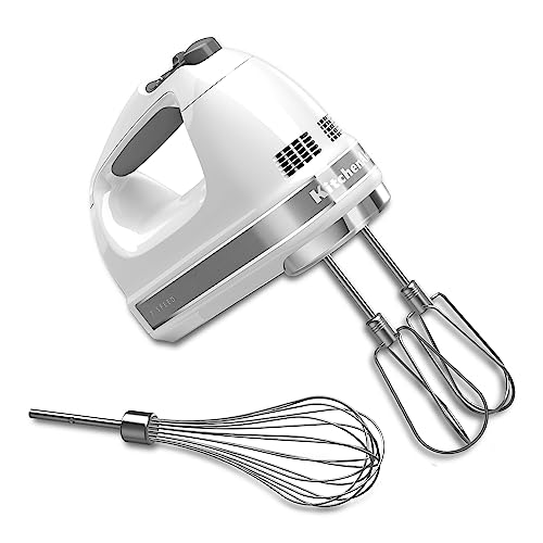 KitchenAid 7 Speed Hand Mixer, KHM7210, White
