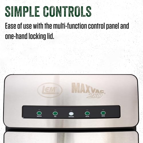 LEM Products MaxVac 250 Vacuum Sealer Machine