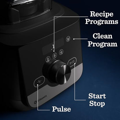 Vitamix Ascent X3 Blender with Three Blending Programs, Self-Cleaning Program, Professional-Grade Blender for Smoothies, Soups and More, Stainless-Steel Blades, 48 Oz Container, Shadow Black