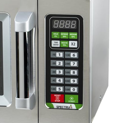 Winco Commercial-Grade Microwave with Touch Controls, 1,000 W, .9 Cubic Feet