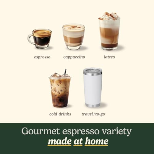 Cuisinart Espresso Bar Slim Coffee Espresso Machine, Makes Hot or Cold Cafe-Quality Beverages Including Cappuccino, Lattes, and Cold Extracted Drinks, Steam/Frothing Wand for Milk-Based Drinks,EM-160