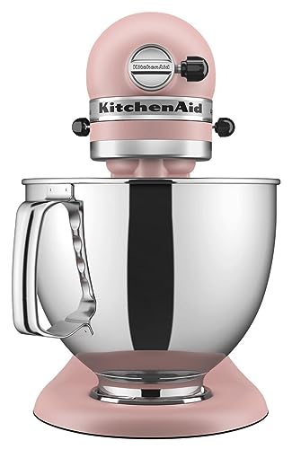 KitchenAid Artisan, 5-Qt Tilt Head Stand Mixer, KSM150PS, Dried Rose