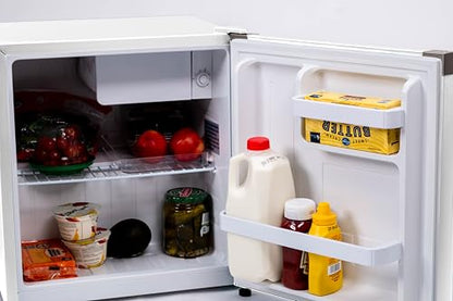 Frigidaire 1.6 cu ft Compact Mini Fridge, Perfect for Home or Office, Contemporary Series, White