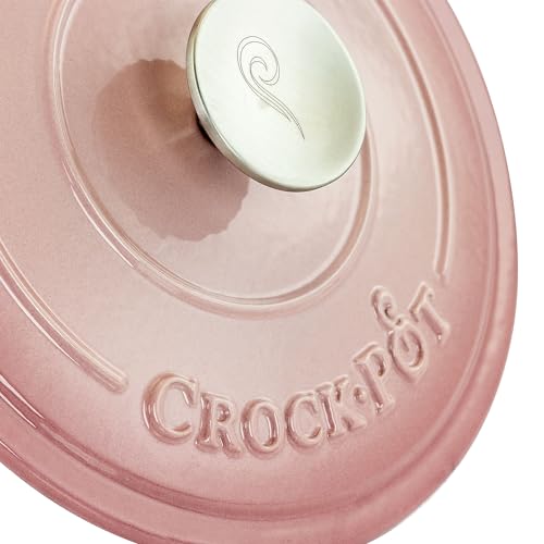 Crock-Pot Artisan Round Enameled Cast Iron Dutch Oven, 3-Quart, Pistachio Green