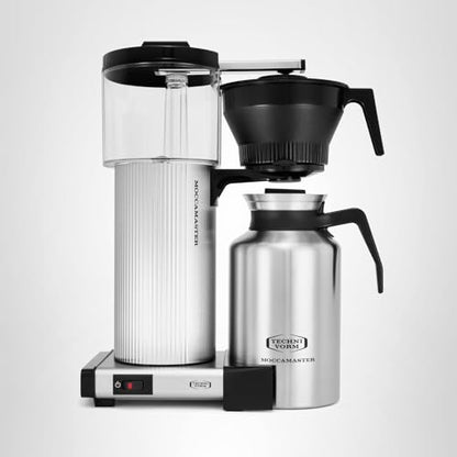 Technivorm Moccamaster 39340 CDT Grand Coffee Maker, 60 Ounce, Silver