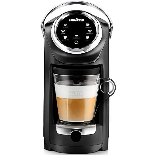 Lavazza Expert Coffee Classy Plus Single Serve ALL-IN-ONE Espresso & Coffee Brewer Machine - (Includes Built-in Milk Vessel/Frother)