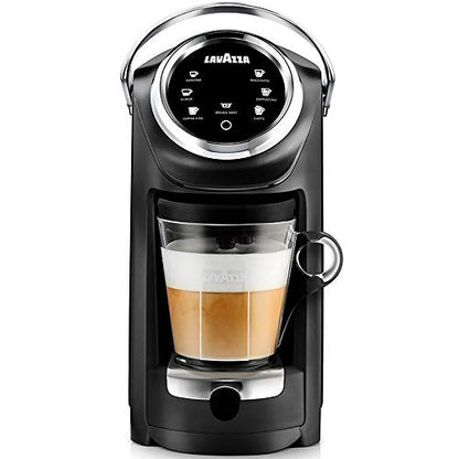 Lavazza Expert Coffee Classy Plus Single Serve ALL-IN-ONE Espresso & Coffee Brewer Machine - (Includes Built-in Milk Vessel/Frother)