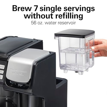 Hamilton Beach FlexBrew Trio 2-Way Drip & Single Serve Coffee Maker