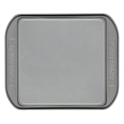 Farberware Nonstick Bakeware 9x9 Baking Pan, Square Cake Pan, Gray