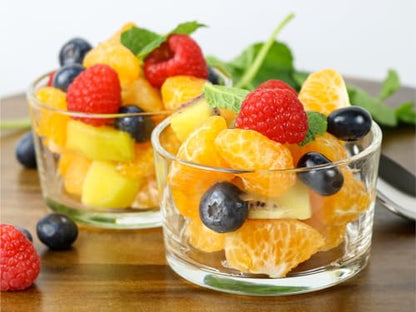 HillSpring Glass Small Bowls, 7.5oz, Set of 6, Clear Mini Bowls for Dips, Sauces, Desserts, Side Dishes, Pudding, Fruit and Charcuterie Boards, Pinch Bowls for Meal Prep (6)