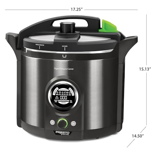 Presto 02144 12-Quart Digital Pressure Canner