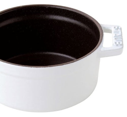 4-Qt. Round Dutch Oven Color: White
