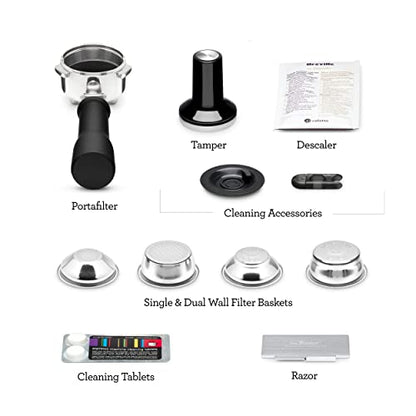 Breville Bambino Plus Espresso Machine BES500DBL, Damson Blue