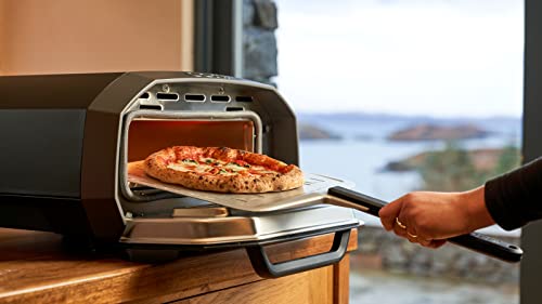 Ooni Volt 12 Electric Pizza Oven - Indoor & Outdoor Versatile Electric Oven, Pizza Cooker with Stone, Indoor and Outdoor Toaster Oven Countertop, Portable Pizza Oven, Cook 12 Inch Pizzas and More