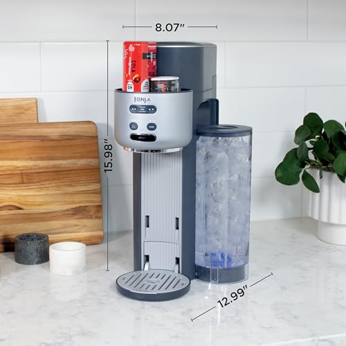 Ninja Thirsti Ultimate Drink System, Soda Maker, Cyberspace, WC3001BL2