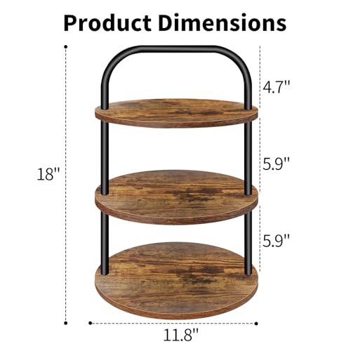 Cupcake Stand, Wooden Cupcake Stand for 100 Cupcakes 3 Tier Large Dessert Table Display Set Cupcake Tower Tiered Tray Stand Serving Tray for Party Supplies Vendor Display Farmhouse Decor