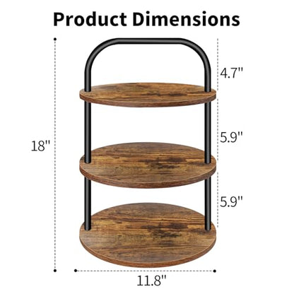 Cupcake Stand, Wooden Cupcake Stand for 100 Cupcakes 3 Tier Large Dessert Table Display Set Cupcake Tower Tiered Tray Stand Serving Tray for Party Supplies Vendor Display Farmhouse Decor