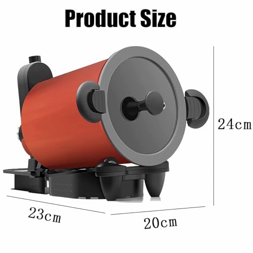 YXCUSAM Intelligent Automatic Cooking Machine, Commercial Food Processor, 360-degree Rotation and All-Round Heating
