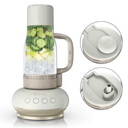 Ninja BlendBOSS Personal Blender, Amazon Exclusive Bone & Champagne