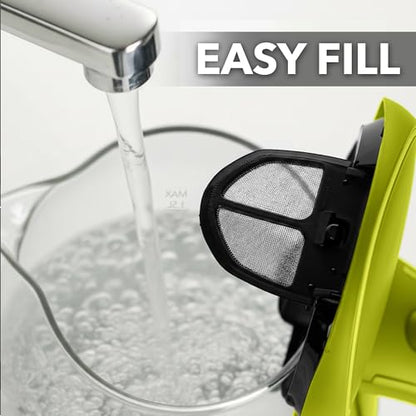 OVENTE 1.5L Glass Electric Kettle Water Boiler, Green KG83G