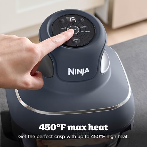 Ninja Crispi Glass Air Fryer, 4-in-1, Grey, FN101GY