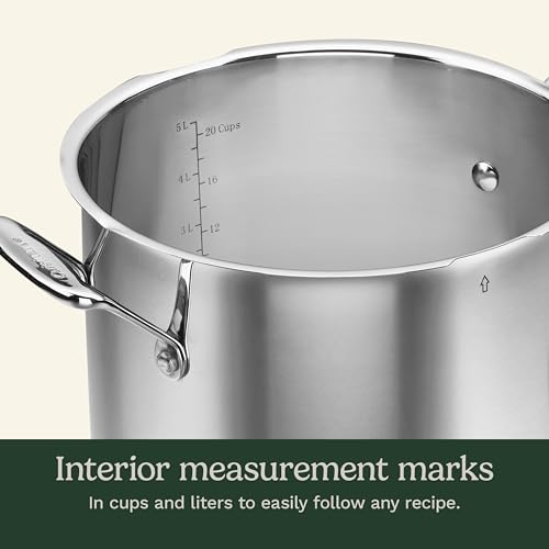 Cuisinart 766S-22 6 Qt. Stainless Steel Pasta Pot w/Straining Cover Chef's-Classic-Stainless-Cookware-Collection, 6-Quart