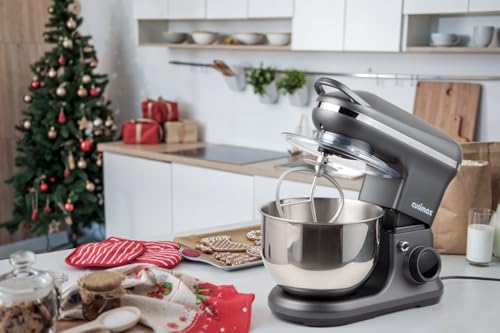 CUSIMAX Stand Mixer, Electric Food Mixer with Digital Switch Control, 650W