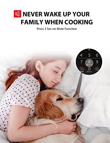 TOSHIBA ML-EM45P(BS) Countertop Microwave Oven with Smart Sensor and 13.6" Removable Position Memory Turntable, Sound On/Off Function, 1200W, 1.6 Cu.ft, Black Stainless Steel