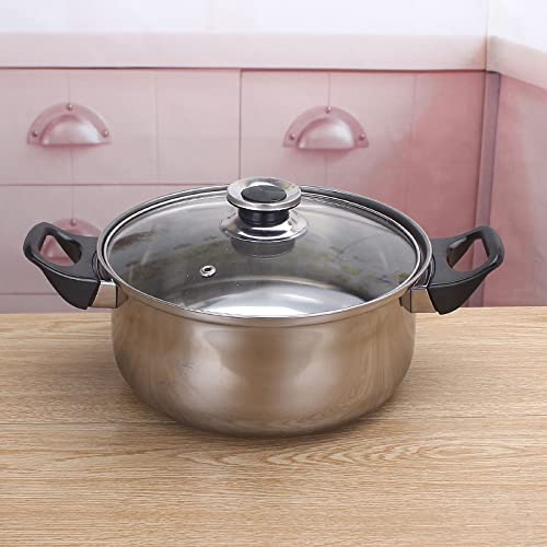 Simpli-Magic 12 Piece Stainless Steel Cookware Set, Silver