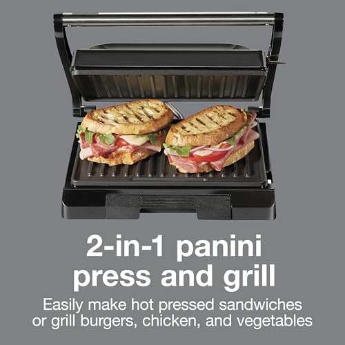 Proctor Silex Panini Press Sandwich Maker Grill & Electric Indoor Grill