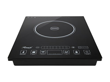 Rosewill Induction Cooker 1800 Watt, 5 Pre-Programmed Induction Cooktop, Electric Burner with Stainless Steel Pot 10" 3.5 QT 18-8, RHAI-15001