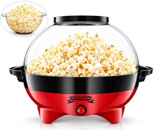 Gadgy Popcorn Machine - Lid & Stirrer - Parties - Sugar & Spice Compatible