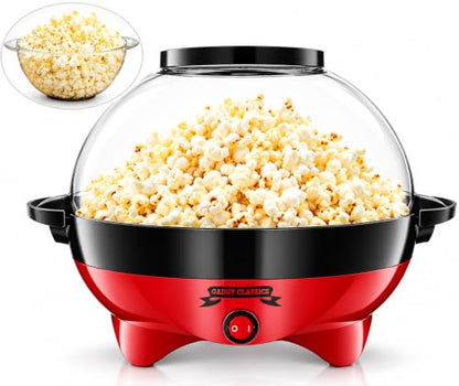 Gadgy Popcorn Machine - Lid & Stirrer - Parties - Sugar & Spice Compatible