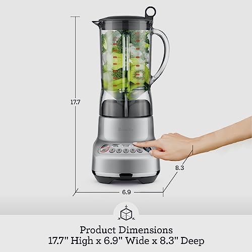 Breville BBL620SIL Fresh and Furious Blender, Silver