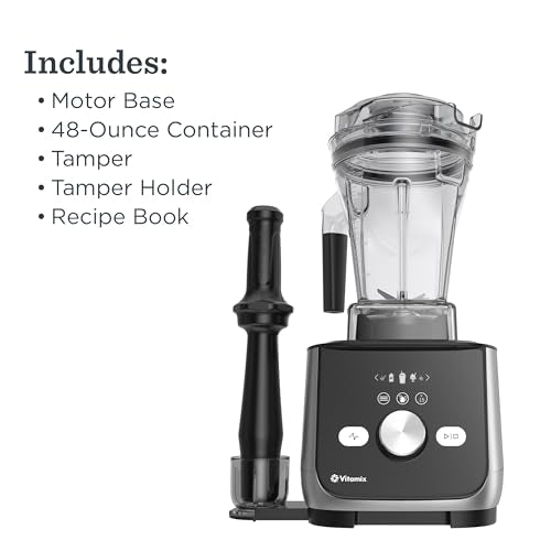 Vitamix Ascent X5 Blender with 10 Blending Programs, Self-Cleaning Program, Professional-Grade Blender for Smoothies, Soups and More, Stainless-Steel Blades, 48 Oz Container, Brushed Stainless