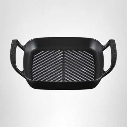 Le Creuset Alpine Outdoor Collection Enameled Cast Iron Square Grill Pan, 10.25"