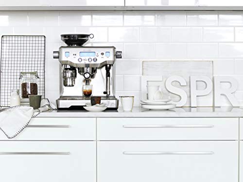 Breville Oracle Espresso Machine BES980XL, Brushed Stainless Steel