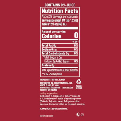 SodaStream - Bubly Fruit Drops for Sparkling Water | Natural Fruit Flavor | Zero Calories, No Sweeteners | Create Your Own Bubly with SodaStream | Variety Pack, Bubly Original, Pack of 6 | 8 Fl Oz