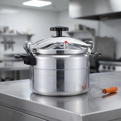 11L Pressure Cooker Aluminum Silver Multi-Cooking Stovetop Pressure Cooker