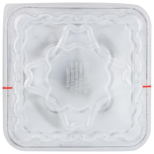 HANDI FOIL Cook n Carry Square Cake Pan with Lid, 3 CT