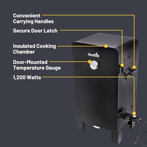 Char-Broil® Analog Electric Smoker, Black - 18202077
