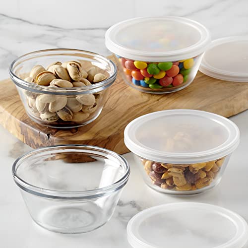 Anchor Hocking 6-Ounce Glass Custard Cups, Set of 4