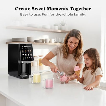 Ice Cream Maker Machine, 11-in-1 Frozen Dessert Machine with 3 Pints
