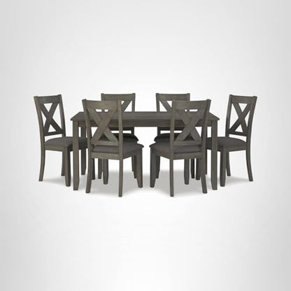 Signature Design by Ashley Caitbrook 7-Piece Dining Set, Gray Wash